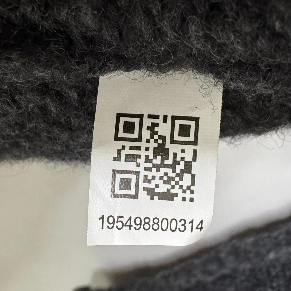 Bonobos Gray Extra Fine Merino Wool Nylon Alpaca Blend Crew Neck Sweater Small
